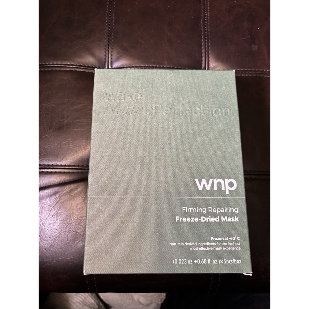 WNP Wake Nature Protection Firming Repairing Freeze-Dried Mask 5pcs New K-Beauty